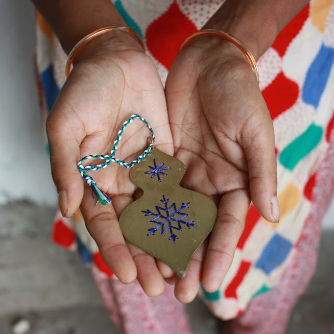 tree ornament - snowflake
